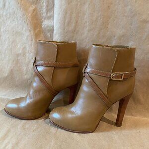 Tory Burch Dorese High Heel Vicuna Color Booties